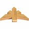Ekena Millwork Davenport Rough Sawn Timber Gable Bracket, Western Red Cedar, 36"W x 23"H x 4"D x 6"F, 15/12 Pitch GBW036X23X0406DAV00RWR - alternate 3